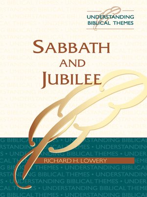 cover image of Sabbath and Jubilee